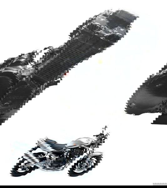 Motor Completo Nfe Baixa Base Troca Suzuki Bandit 1200 99-06