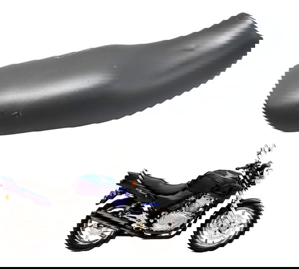 Banco C/detalhe Honda Cb 500 Cb500 98-05 Original Preto