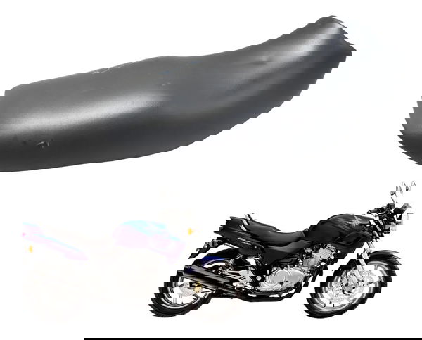 Banco C/detalhe Honda Cb 500 Cb500 98-05 Original Preto