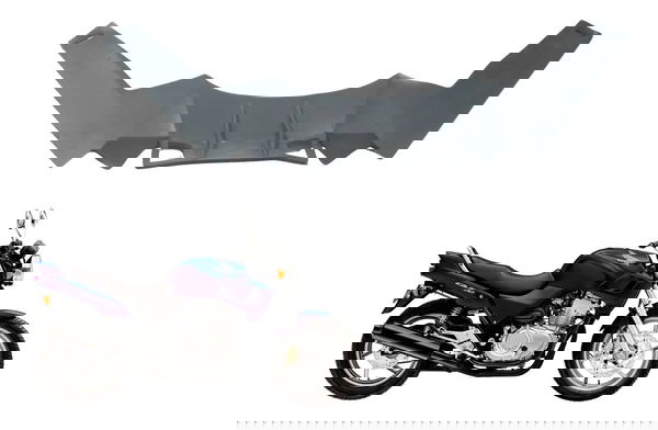 Borracha Acabamento Caixa Interna Honda Cb 500 Cb500 98-05