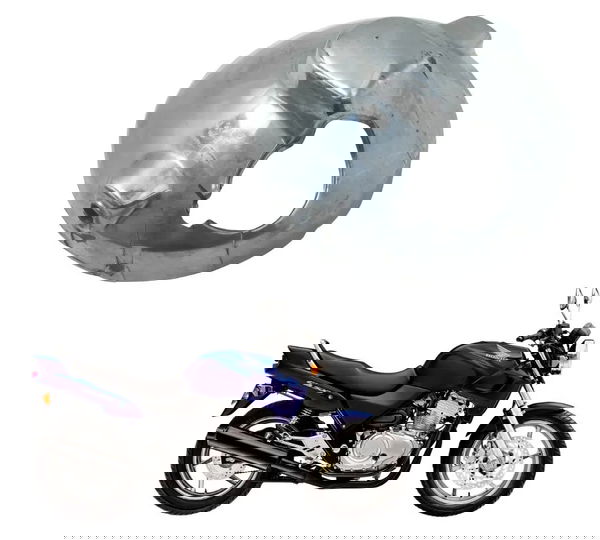 Carcaça Farol C/avaria Honda Cb 500 Cb500 98-05 Original