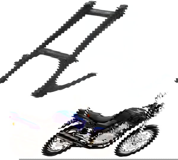 Cavalete Central Honda Cb 500 Cb500 98-05 Original Preto