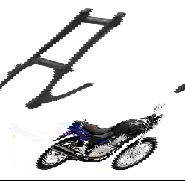 Cavalete Central Honda Cb 500 Cb500 98-05 Original Preto