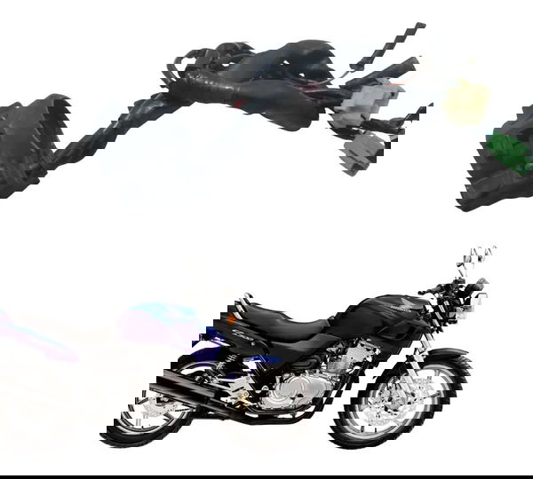 Chave Punho Luz Honda Cb 500 Cb500 98-05 Original