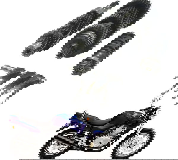 Caixa Marcha Câmbio Honda Cb 500 Cb500 98-05 Original