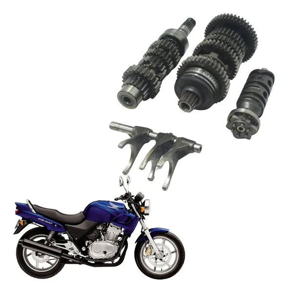 Caixa Marcha Câmbio Honda Cb 500 Cb500 98-05 Original