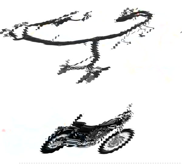 Chicote Principal C/detalhes Yamaha Virago Xv 535 94-02 Orig