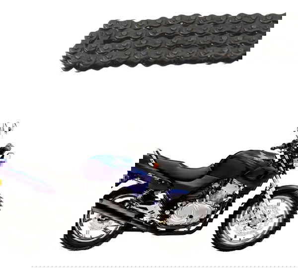 Corrente Bomba Óleo Honda Cb 500 Cb500 98-05 Original