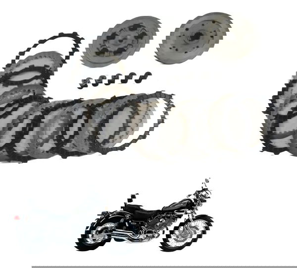 Cubo Disco Platô Embreagem Yamaha Virago Xv 535 94-02 Origin