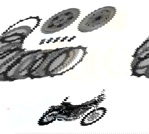 Cubo Disco Platô Embreagem Yamaha Virago Xv 535 94-02 Origin