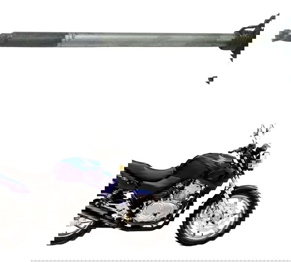 Eixo Seletor Marcha Honda Cb 500 Cb500 98-05 Original