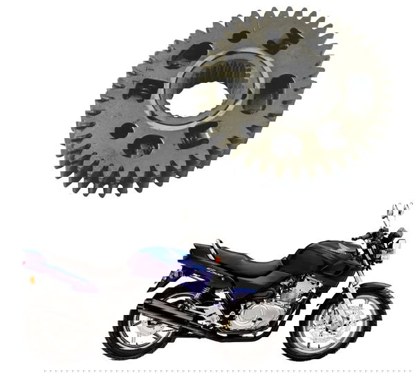 Engrenagem Balanceiro Honda Cb 500 Cb500 98-05 Original