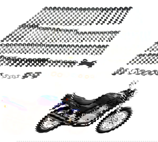 Kit Parafuso Motor Honda Cb 500 Cb500 98-05 Original