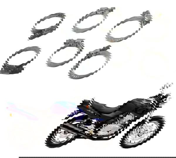 Kit Abraçadeira Diversas Honda Cb 500 Cb500 98-05 Original