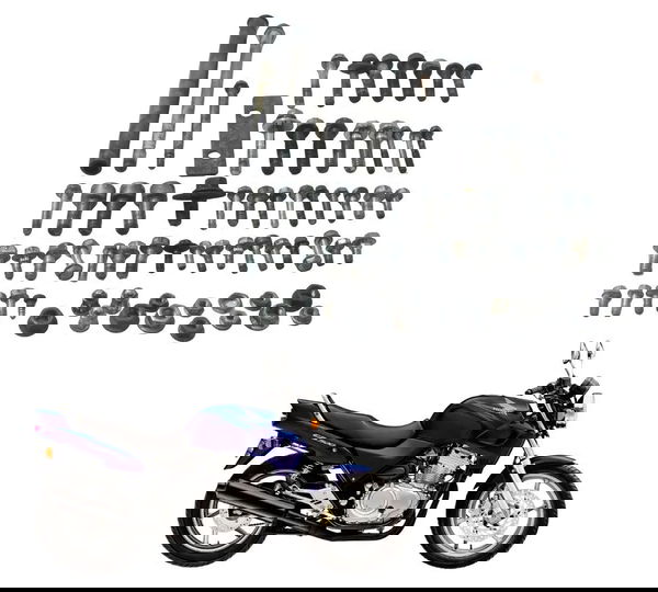 Kit Parafuso Diversos Honda Cb 500 Cb500 98-05 Original