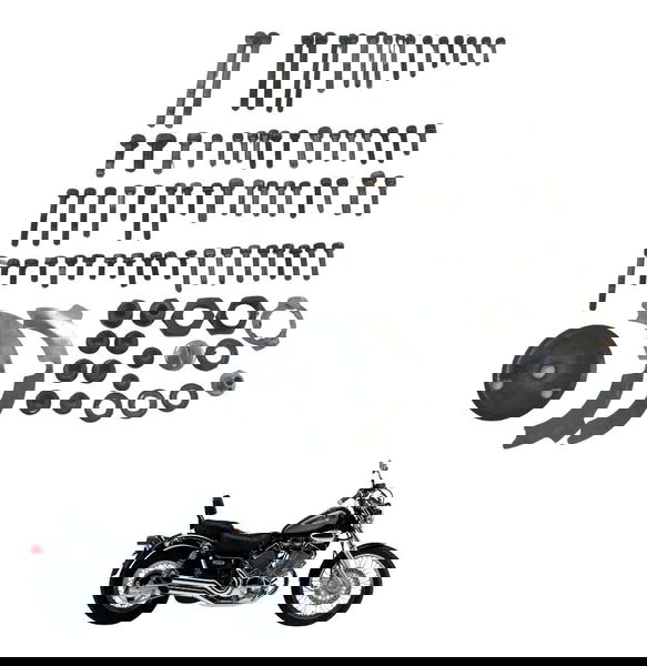 Kit Parafuso Motor Yamaha Virago Xv 535 94-02 Original