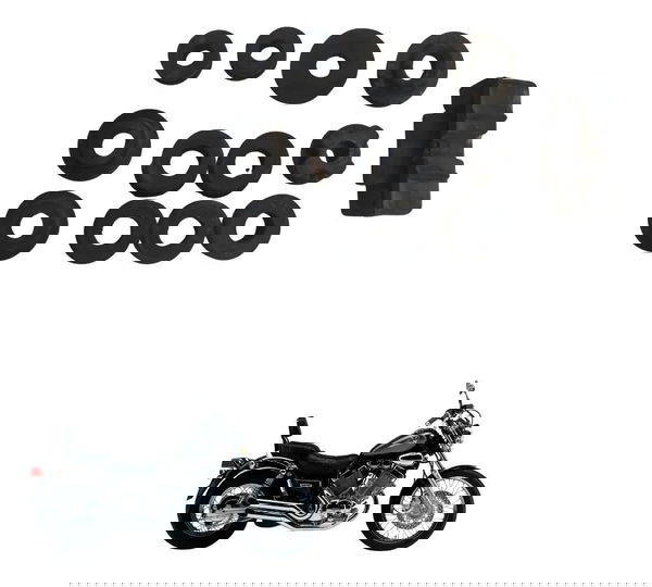 Kit Coxim Diversos Yamaha Virago Xv 535 94-02 Original