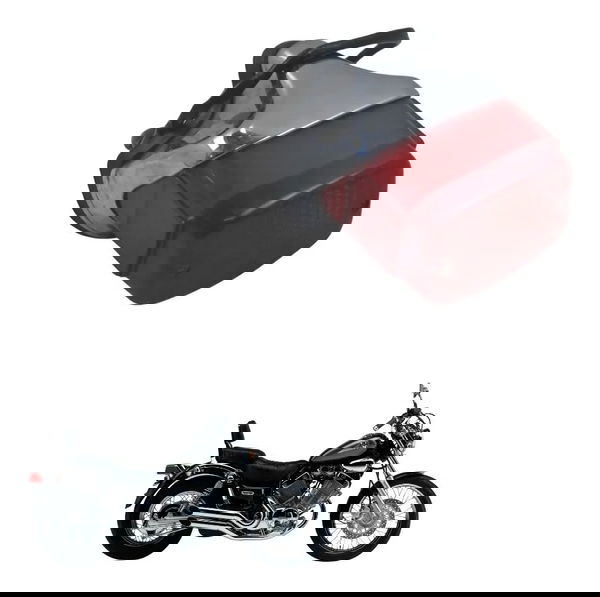 Lanterna Traseira Yamaha Virago Xv 535 94-02 Original Ambos Lados Vermelho