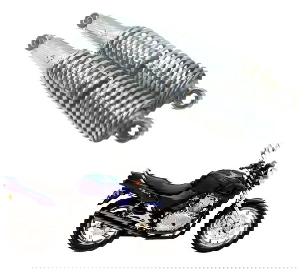 Par Amortecedor Traseiro Honda Cb 500 Cb500 98-05 Original