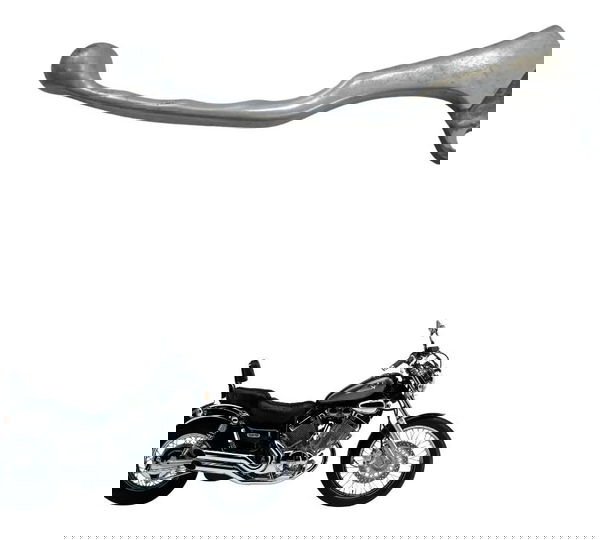 Manete Embreagem Yamaha Virago Xv 535 94-02 Original Cinza