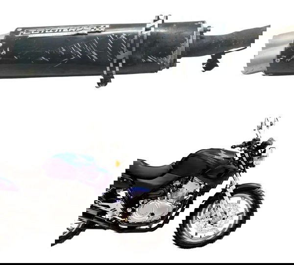 Ponteira Esportiva Coyoters5 C/ava Honda Cb 500 Cb500 98-05