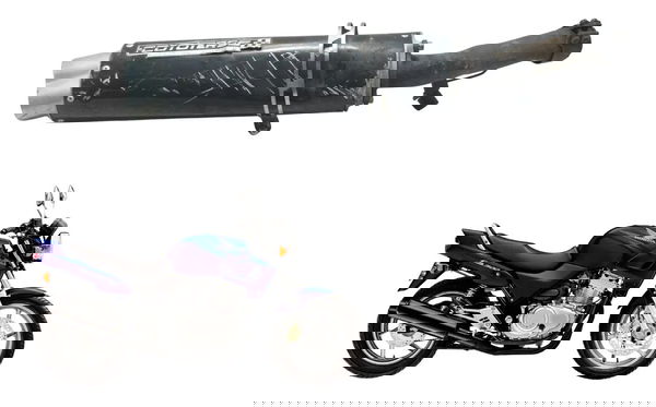 Ponteira Esportiva Coyoters5 C/ava Honda Cb 500 Cb500 98-05