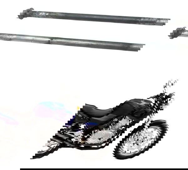 Par Parafuso Fixação Motor Honda Cb 500 Cb500 98-05 Original