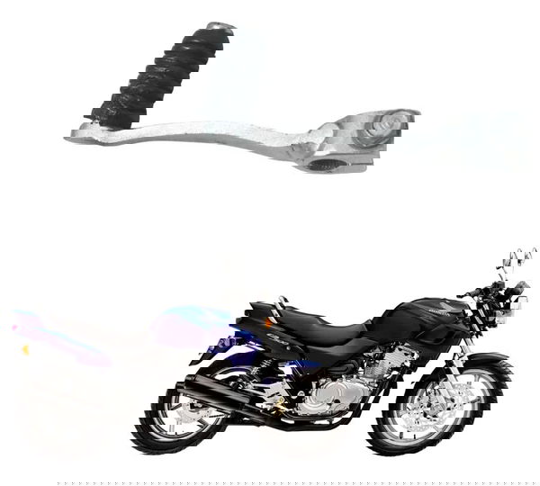 Pedal Marcha Câmbio C/detalhes Honda Cb 500 Cb500 98-05 Orig
