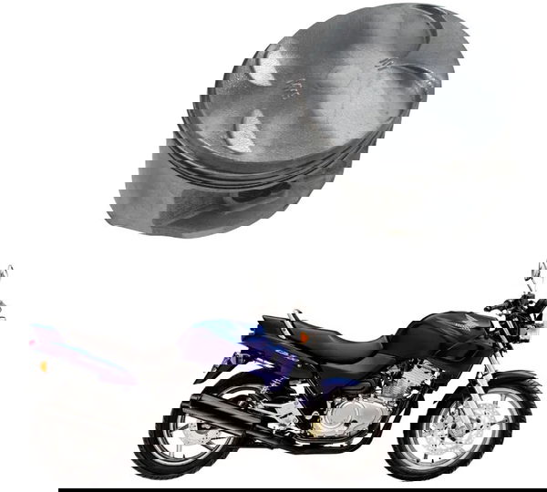 Pistão E Anéis Honda Cb 500 Cb500 98-05 Original