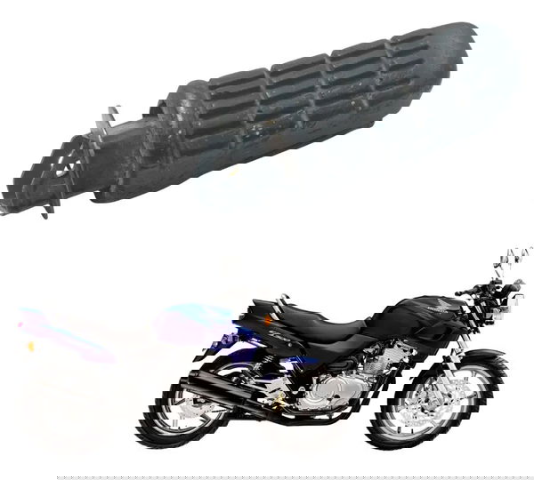 Pedaleira Traseira Esquer Paralela Honda Cb 500 Cb500 98-05