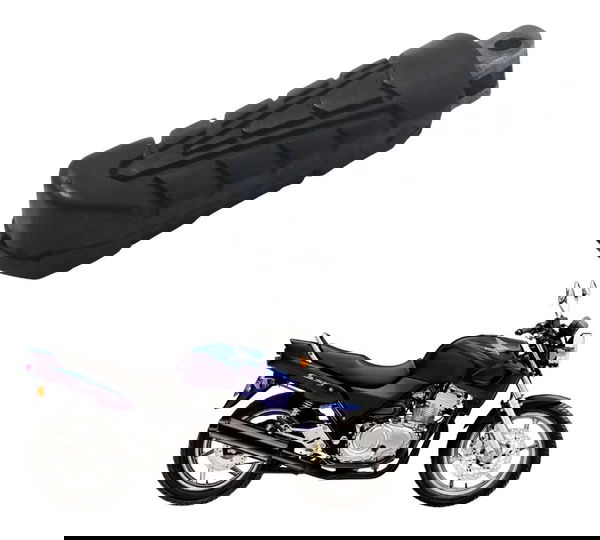 Pedaleira Tras Esq C/det Paralela Honda Cb 500 Cb500 98-05