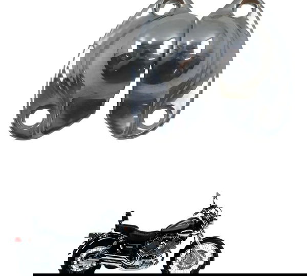 Par Acabamento Amortecedor Yamaha Virago Xv 535 94-02 Origin