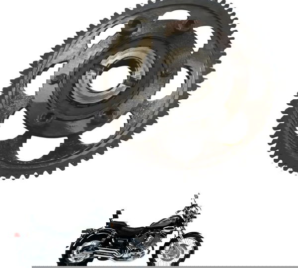 Placa Partida Yamaha Virago Xv 535 94-02 Original