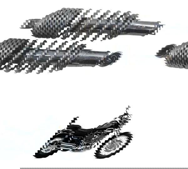 Par Amortecedor Traseiro Yamaha Virago Xv 535 94-02 Original