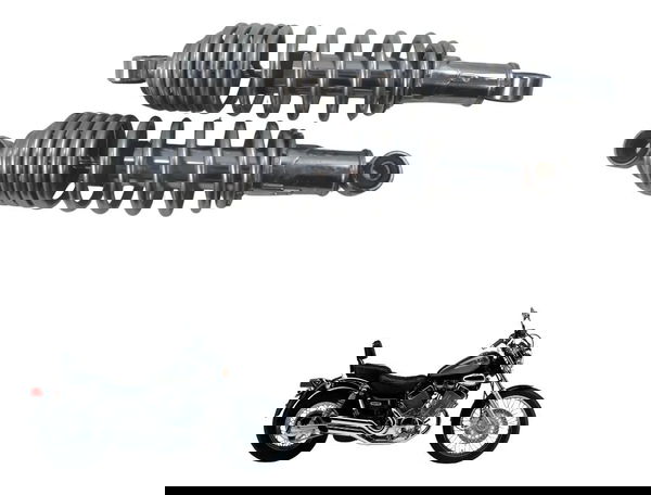 Par Amortecedor Traseiro Yamaha Virago Xv 535 94-02 Original