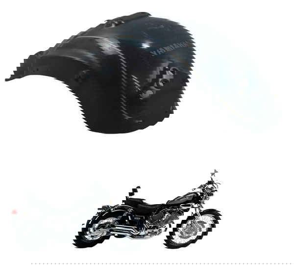 Paralama Traseiro C/ Detal Yamaha Virago Xv 535 94-02 Origi Traseira Direita