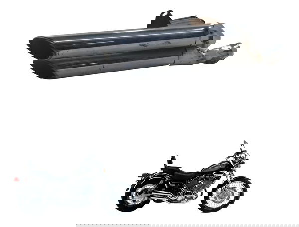 Ponteira Catalizador C/ Avar Yamaha Virago Xv 535 94-02 Orig