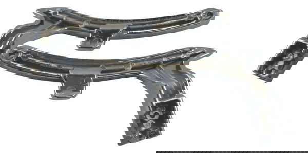 Par Suporte Sissy Bar C/ Avaria Yamaha Virago Xv 535 94-02 Prateado