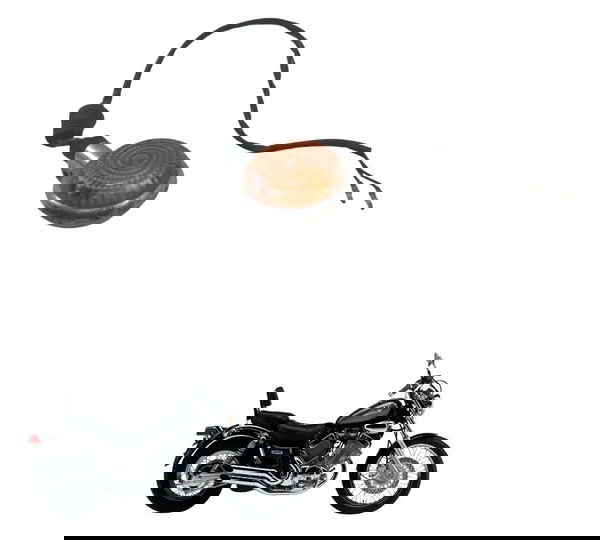 Pisca Traseiro C/detalhes Yamaha Virago Xv 535 94-02 Origina Laranja