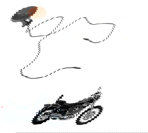 Pisca Traseiro Yamaha Virago Xv 535 94-02 Original Laranja