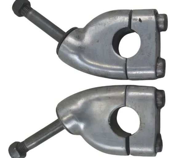 Par Riser Guidão Yamaha Virago Xv 535 94-02 Original Cinza