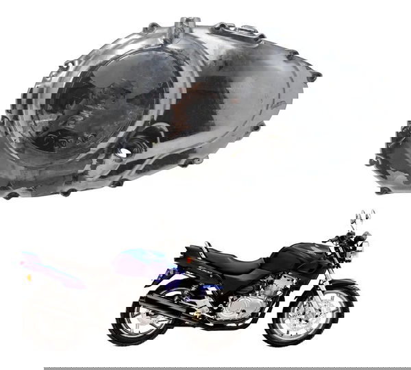 Tampa Motor Embreagem C/detalhes Honda Cb 500 Cb500 98-05 Or