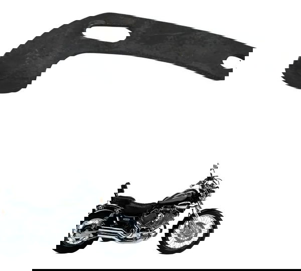 Suporte Mola Pedal Descanso Late Yamaha Virago Xv 535 94-02 Preto
