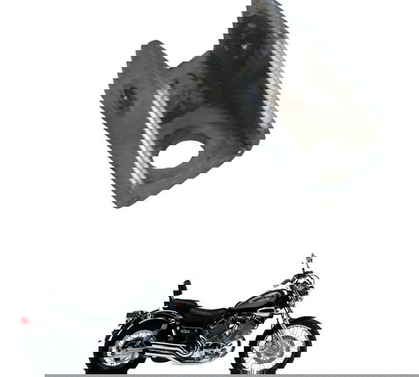 Suporte Pedaleira Traseira Yamaha Virago Xv 535 94-02 Origi Cinza-escuro