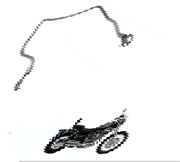 Suporte Pisca Dianteiro C/ Avaria Yamaha Virago Xv 535 94-02