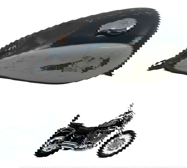 Tanque Combustível C/ Avaria Yamaha Virago Xv 535 94-02 Orig