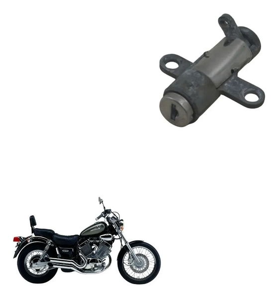 Trava Banco S/ Chave Yamaha Virago Xv 535 94-02 Original Preto