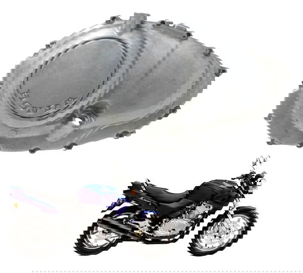 Tampa Motor Embreagem C/detalhes Honda Cb 500 Cb500 98-05 Or