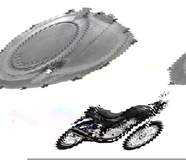 Tampa Motor Embreagem C/detalhes Honda Cb 500 Cb500 98-05 Or