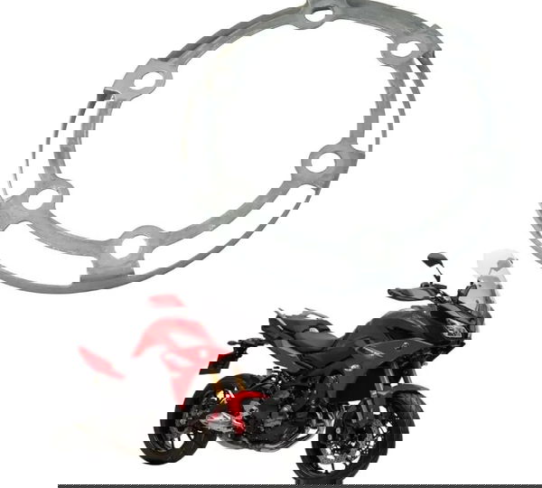 Acabamento Flange Cubo Coroa C/ Det Yamaha Mt 09 Tracer Gt